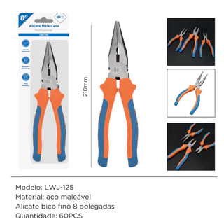 Alicate Ferramentas Utilidades Universal Corte Bico-LUATEK 3 modelo