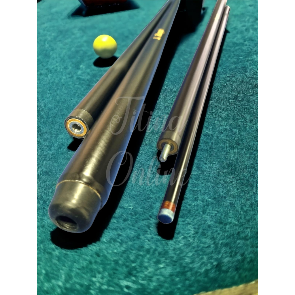 Okuyonic Taco de sinuca Snooker, taco de sinuca confortável e de controle  superior, resistente, portátil e leve, com acabamento fino para uso interno  para bilhar para adultos