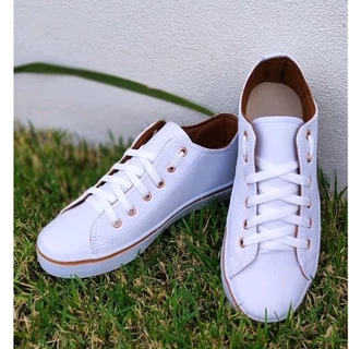 sapato casual feminino tênis confortável cano baixo, sapatilha promoção