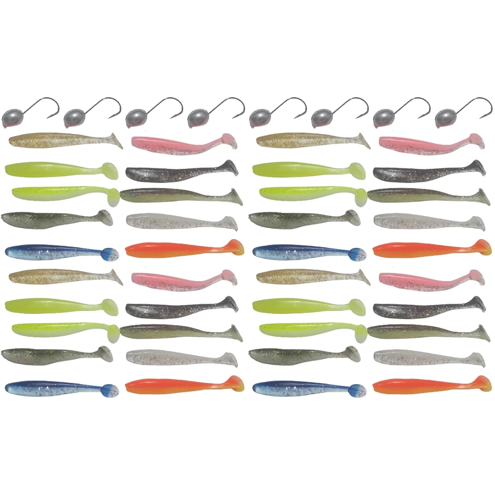 Lot De 10 Jigs Plumes 21g 7cm - Leurres De Pêche Mer - 10 Couleurs - Neuf