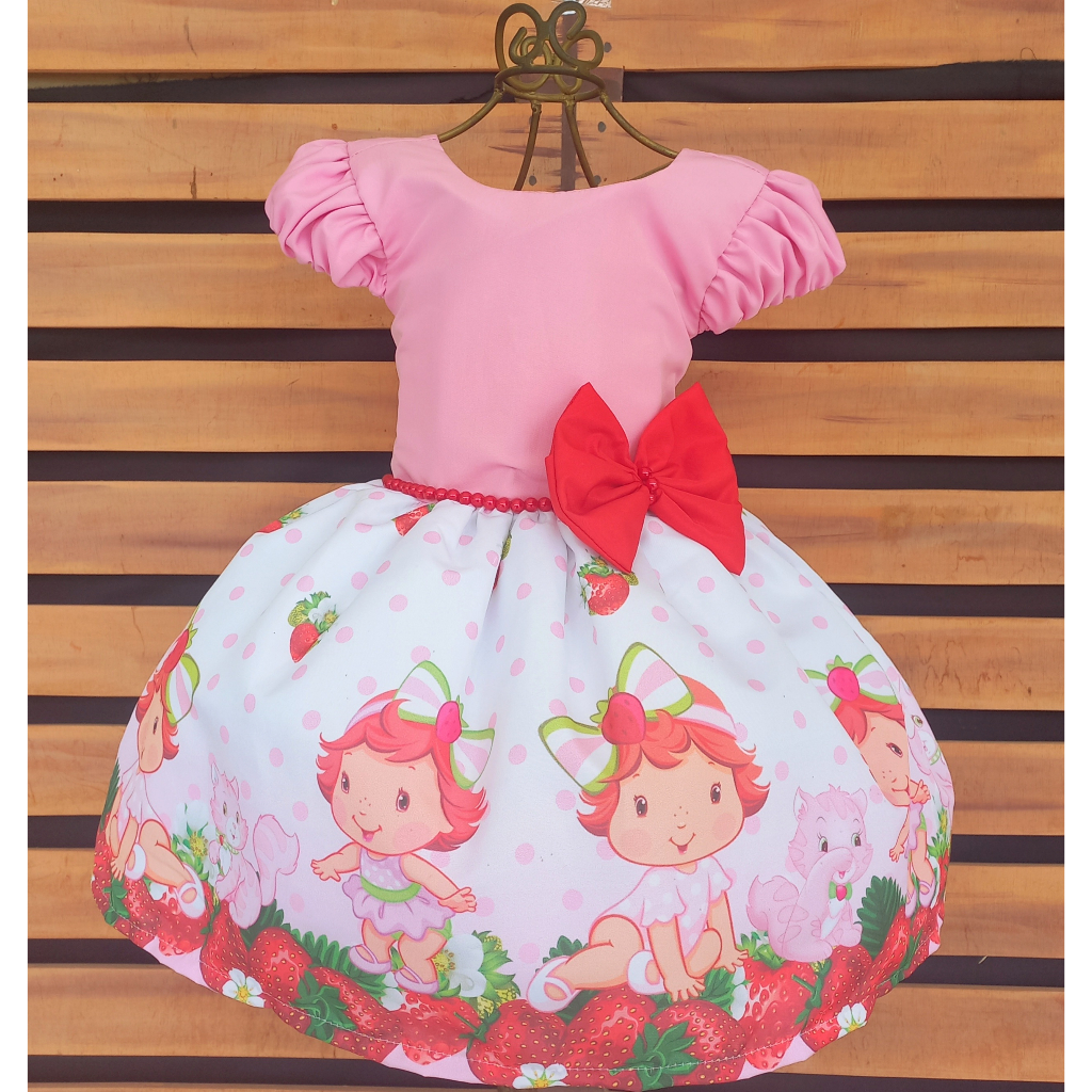 Rosa 1/6 boneca roupas vermelho amor coração mini vestido para