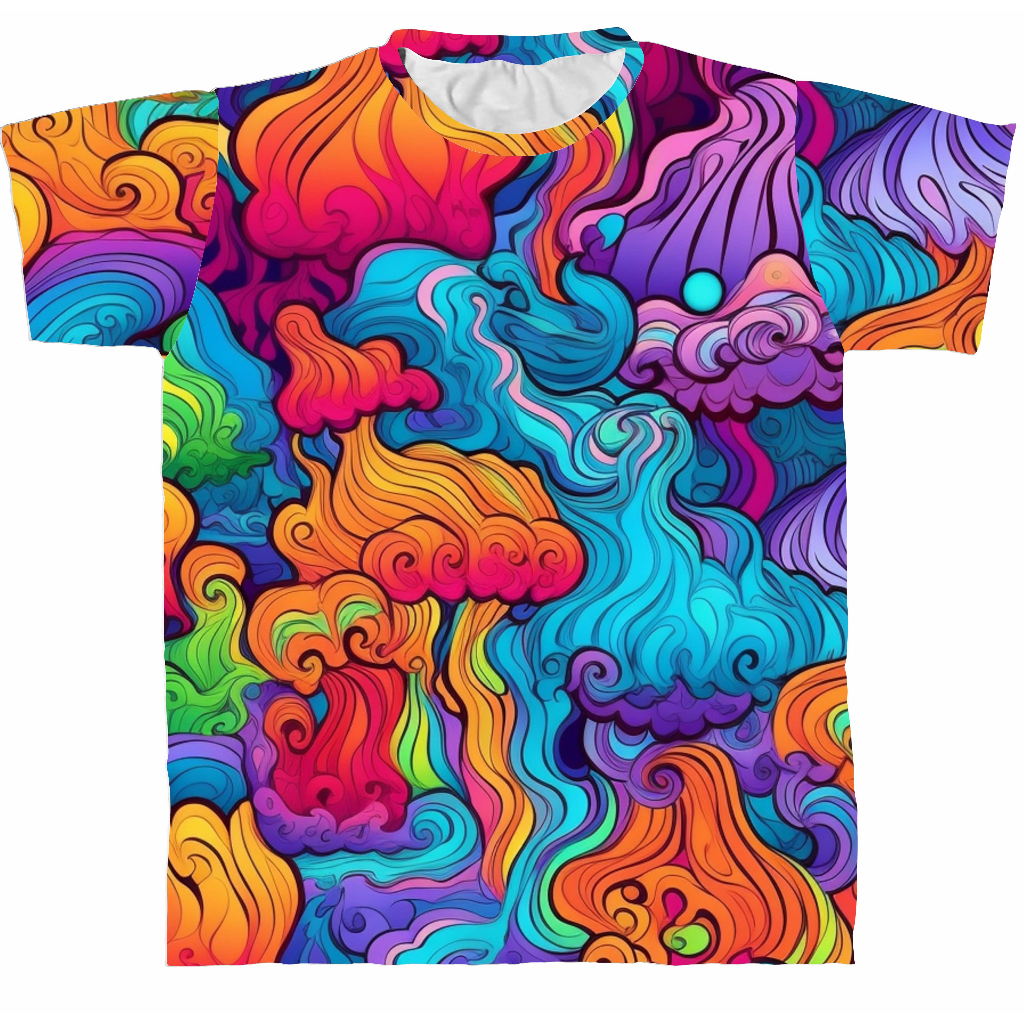 Camiseta Psicodelica Arte