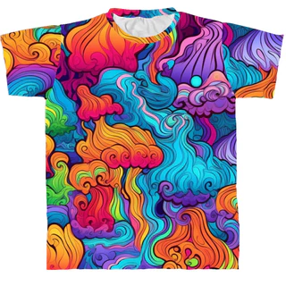 Camiseta Psicodelica Arte