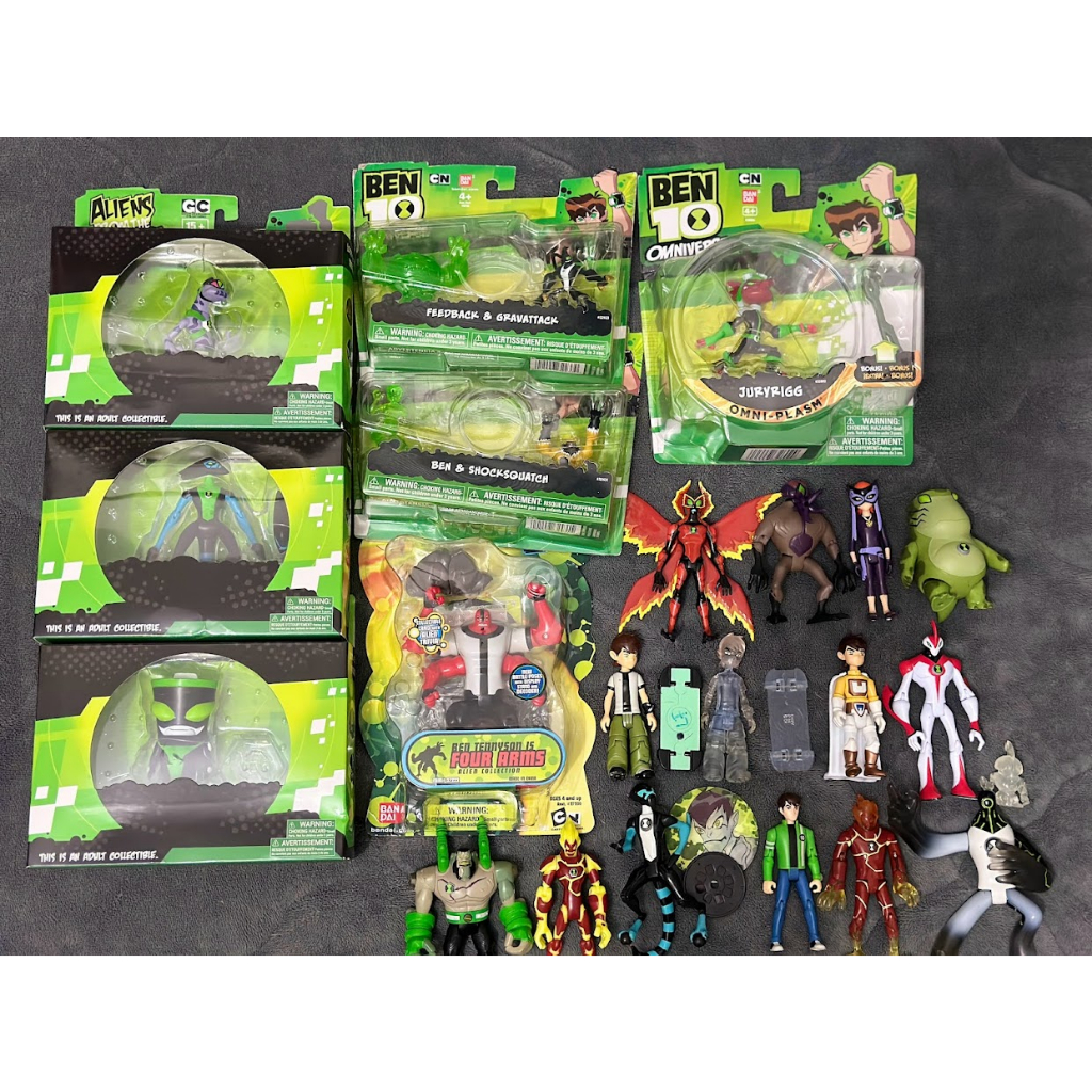 Boneco Articulado Gigante - Ben 10 - Alien Chama - Mimo Toys em