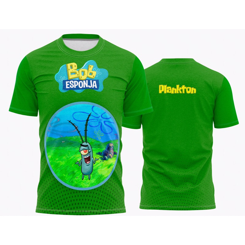 camisa bob esponja em Promoção na Shopee Brasil 2023