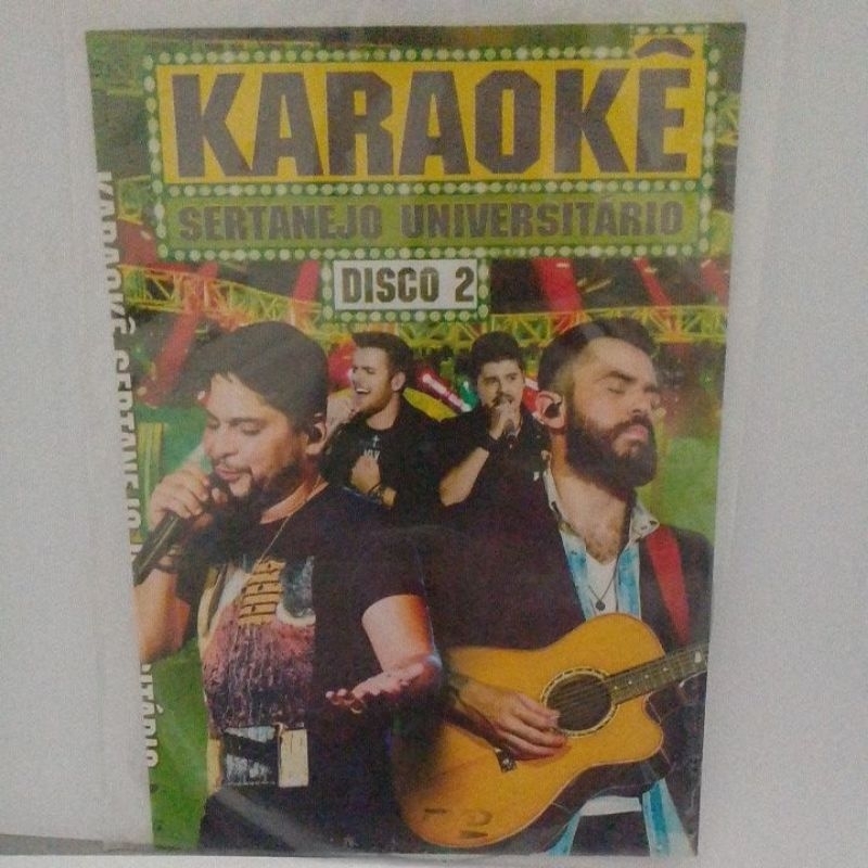 Sertanejo Universitários, 2020, Rock, Forró 8 Dvds Karaoke