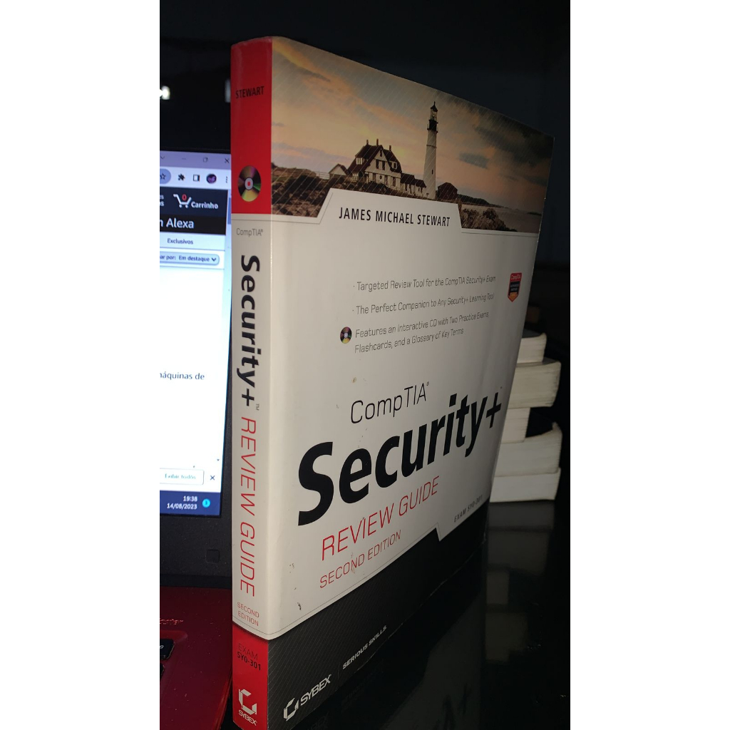 LIVRO COMPTIA SECURITY + REVIEW GUIDE - SECOND EDITION - COM CD - JAMES M. STEWART