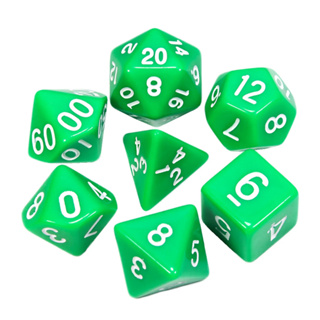 Kit de Dados de Tabuleiro RPG 7 unidades Jogos D&d D4 D6 D8 D10