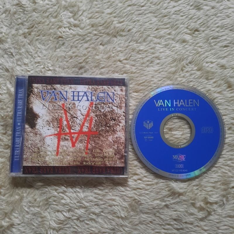 Cds Van Halen - 1984, 5150, 3, Best Of Volume I, Live In Concert, Skyscraper (David Lee Roth, Eddie Van Valen) Cds Van Halen - 1984, 5150, 3, Best Of Volume I, Live In Concert, Skyscraper (David Lee Roth, Eddie Van Valen)