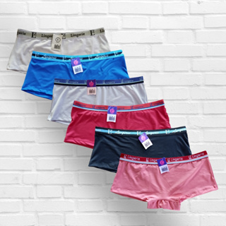 Kit 5 Calcinhas Box Boxer Feminina - Cueca Feminina