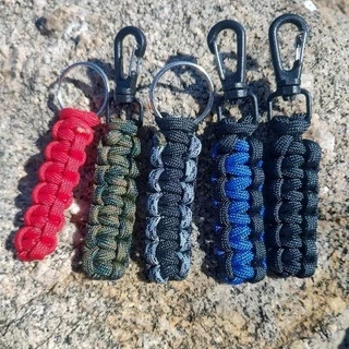 Chaveiro de Paracord Modelo Solomon - Artesanato Feito com material de alta qualidade e Customizável em várias Cores