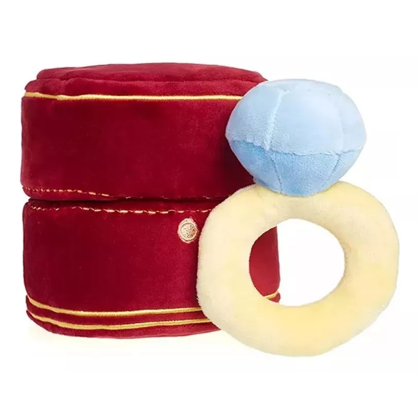 Anel De Pelúcia O Pedido Perfeito Namoro Aliança Namorados