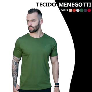 CAMISETA MASCULINA 100% ALGODÃO PREMIUM