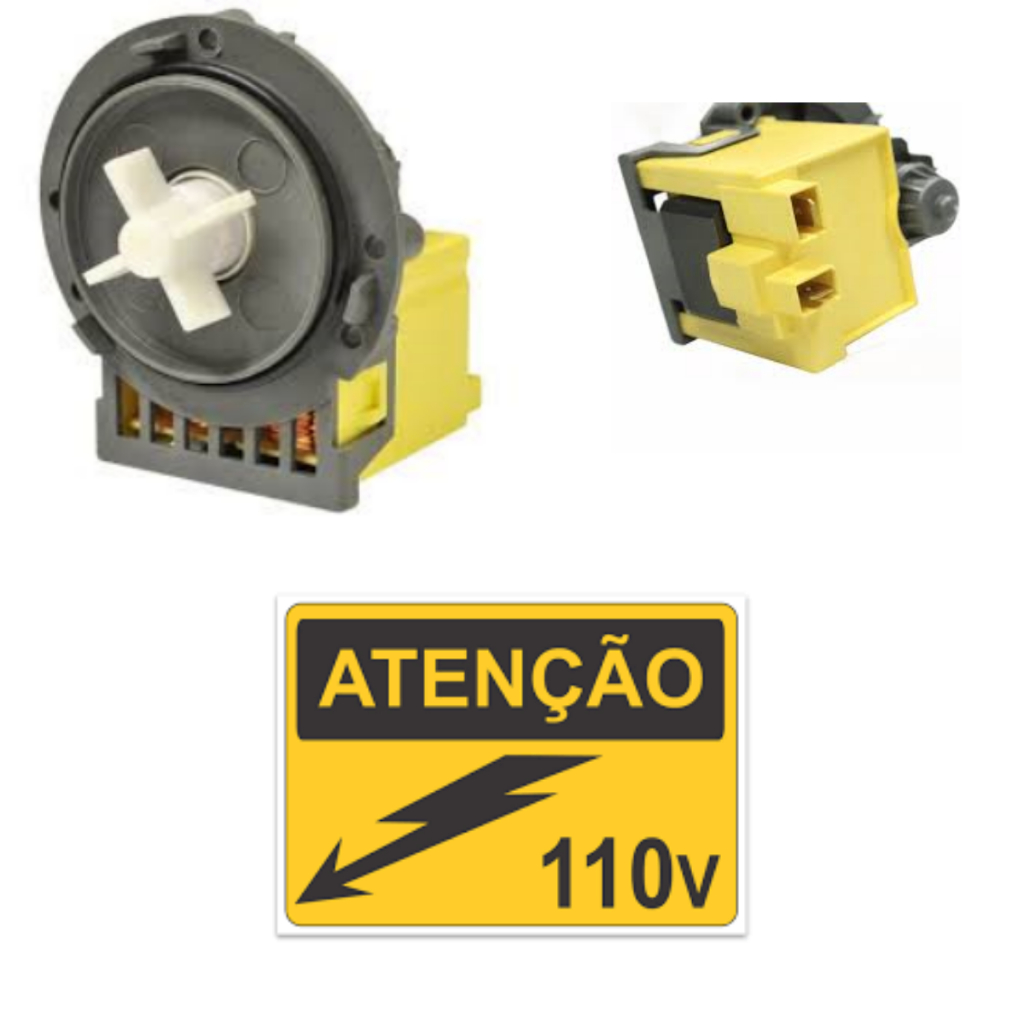 eletrobomba de agua lavadora colormaq lca11 lca12 lca15 127v