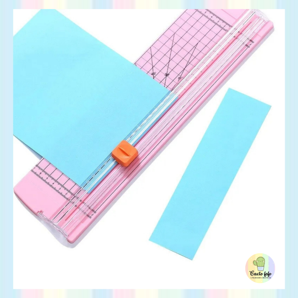 Cortador de Papel, Guilhotina Refiladora para papel, foto, etc. Para uso em escritório, artesanato e afins