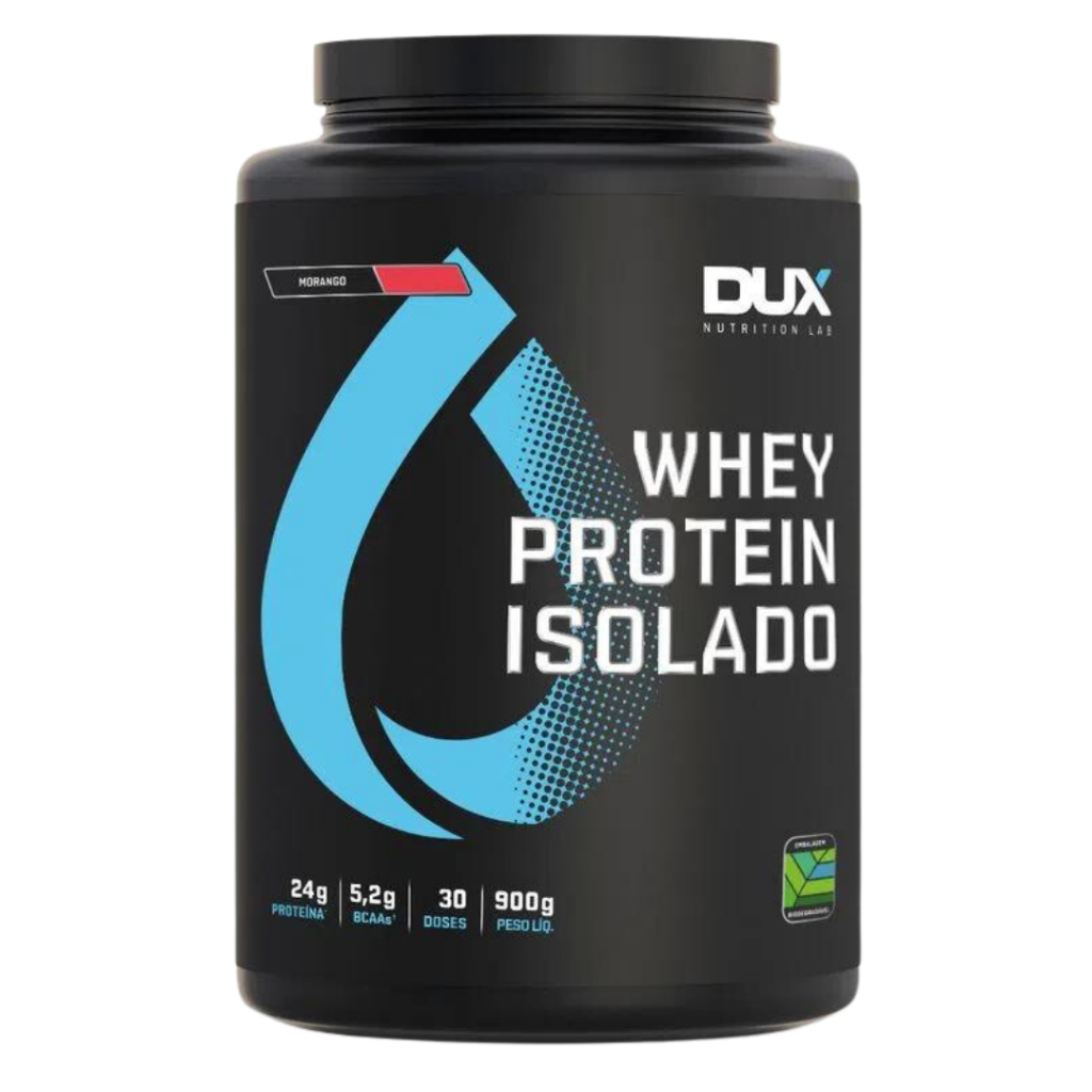 Whey Protein Isolado Sabores Diversos Dux Nutrition – 900g C/ Nf