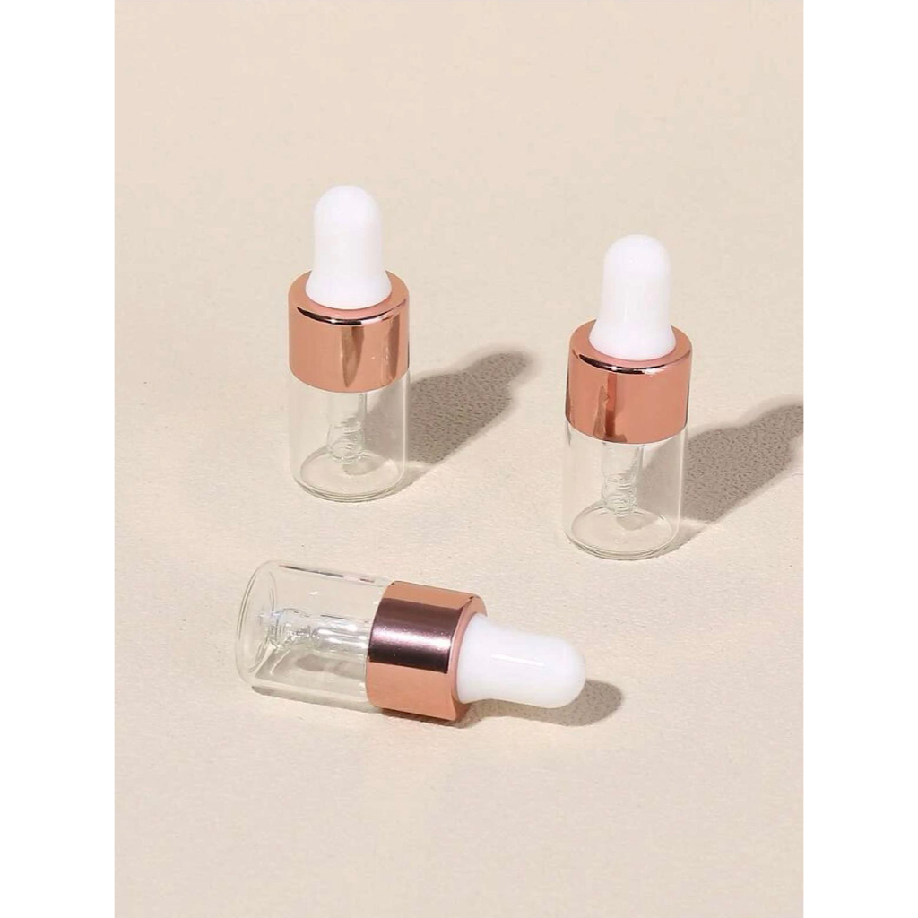 Kit 36 peças/Frasco Conta Gotas de Vidro 5ML