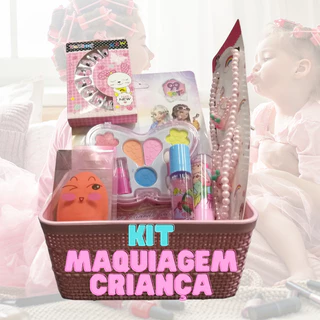 Kit Maquiagem Criança Infantil