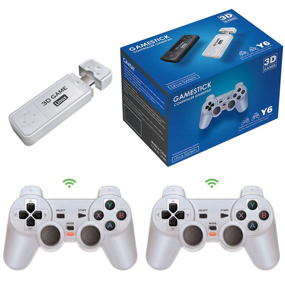 Game Stick Y6 128gb + 2 Controles