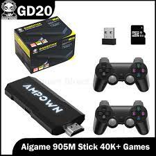 Game Stick GD20 128gb 50 Mil Jogos + 2 Controles