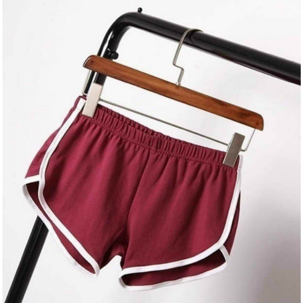 Shorts boxer Feminino de Moletinho Academia Passeio Caminhado Saída de Praia