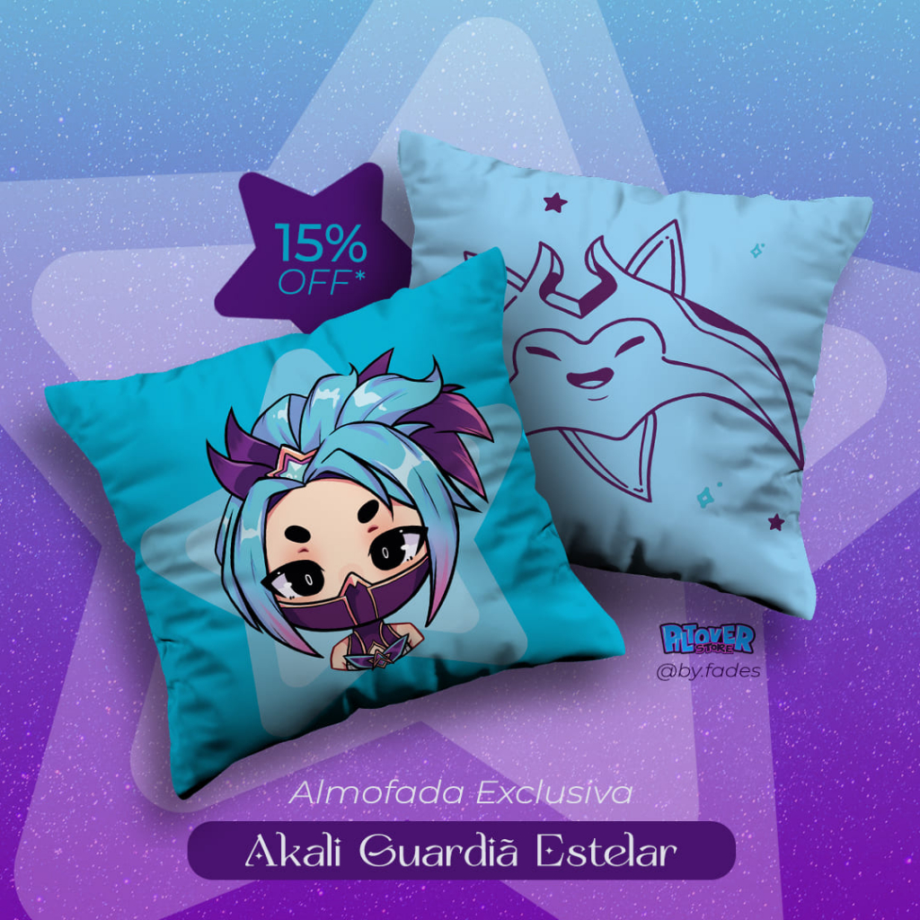 Kit Exclusivo Akali Star Guardian - League of Legends | Shopee Brasil