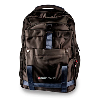Mochila Kross Elegance Casual Para Notebook 15.6 - KE-BPM40 Preto/Azul envio rápido