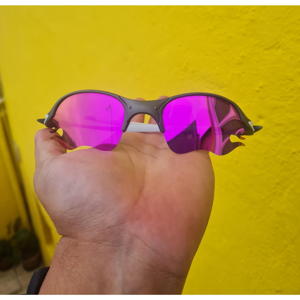Óculos de Sol Lupa do Vilão Preto Lente Rosa em Promoção na Americanas