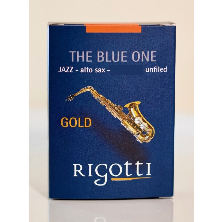 Palheta Rigotti Jazz Gold Sax Alto - 2.1/2 Medium
