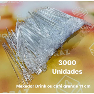 3000 Mexedor de Drink G ou Café 11 Mexa Bem Centímetros 6x500 OFF
