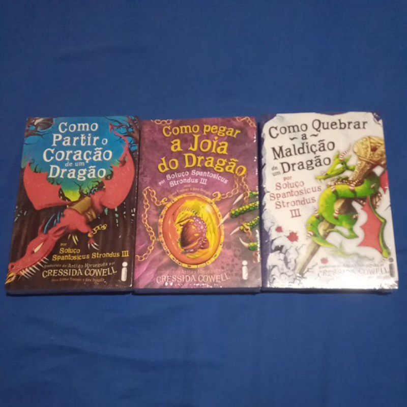 Livros de Cressida Cowell (Volumes Diversos) | Shopee Brasil