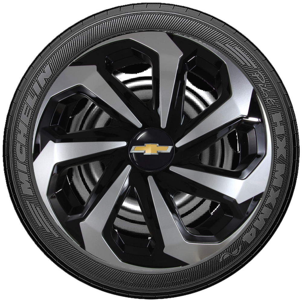 Promoção 4 Calotas Esportivas aro 14 Spider Gm/Chevrolet Astra Celta Corsa Onix Prisma