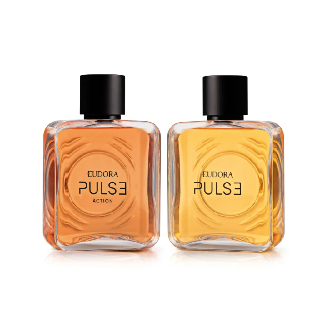 Eudora Pulse tradicional, Action Colônia Masculino, 100ml (Envio em 24 ...