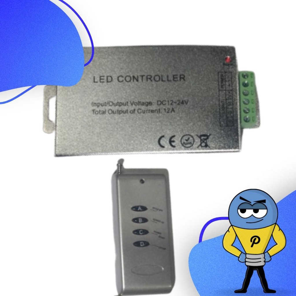 Controle Sem Fio RGB Controlador Central Piscinas Lâmpadas Fita Led ...