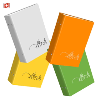 ALBUM DE 500 FOTOS 10X15 NOVAS CORES JOVEM COLORIDO FOSCO PLASTIFICADO PREMIUM em Oferta na Shopee