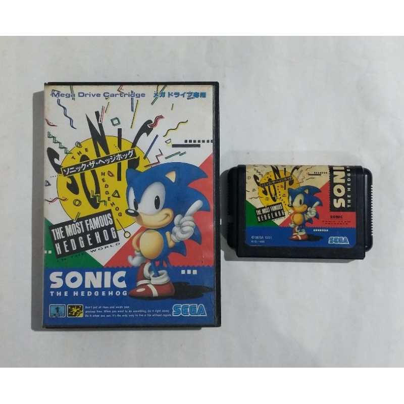 Cópia selada do Sonic The Hedgehog da Mega Drive vendida por 430