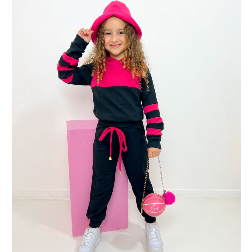 Roupa infantil menina conjunto inverno a anos feminino