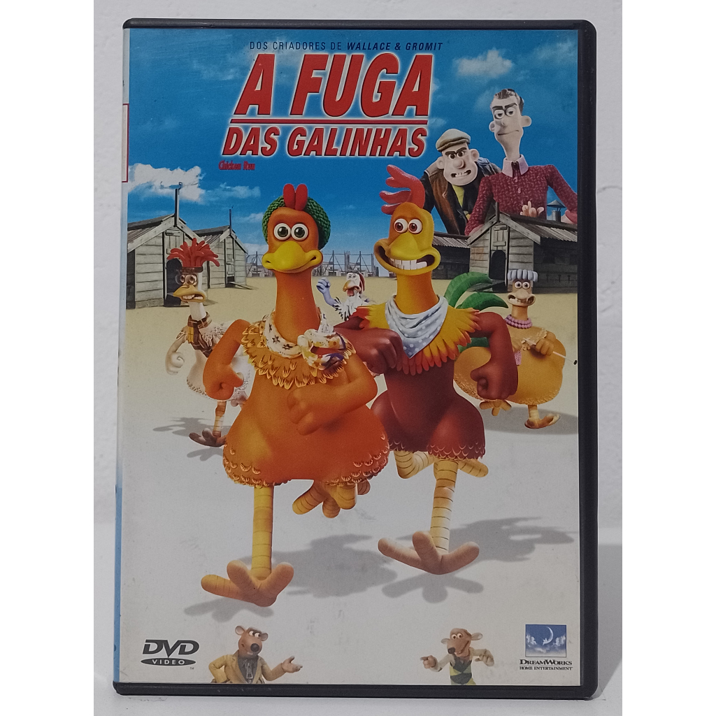 DVD A Fuga Das Galinhas DreamWorks Shopee Brasil