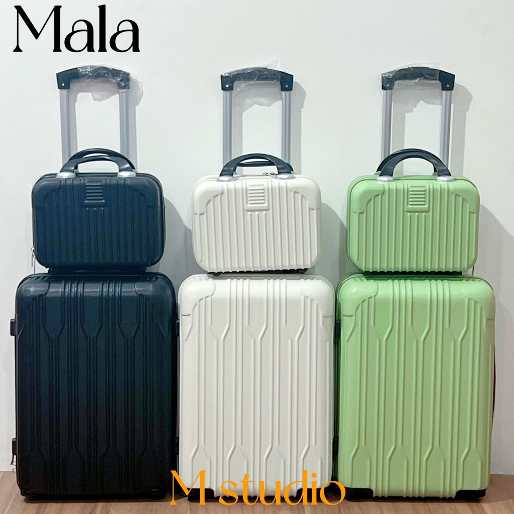 MALA DE VIAGEM 10KG Conjunto de mala de bordo / bagagem de mão 10KG + a frasqueira Rodinha 360 com Cadeado / Uso Para Todas Viagens