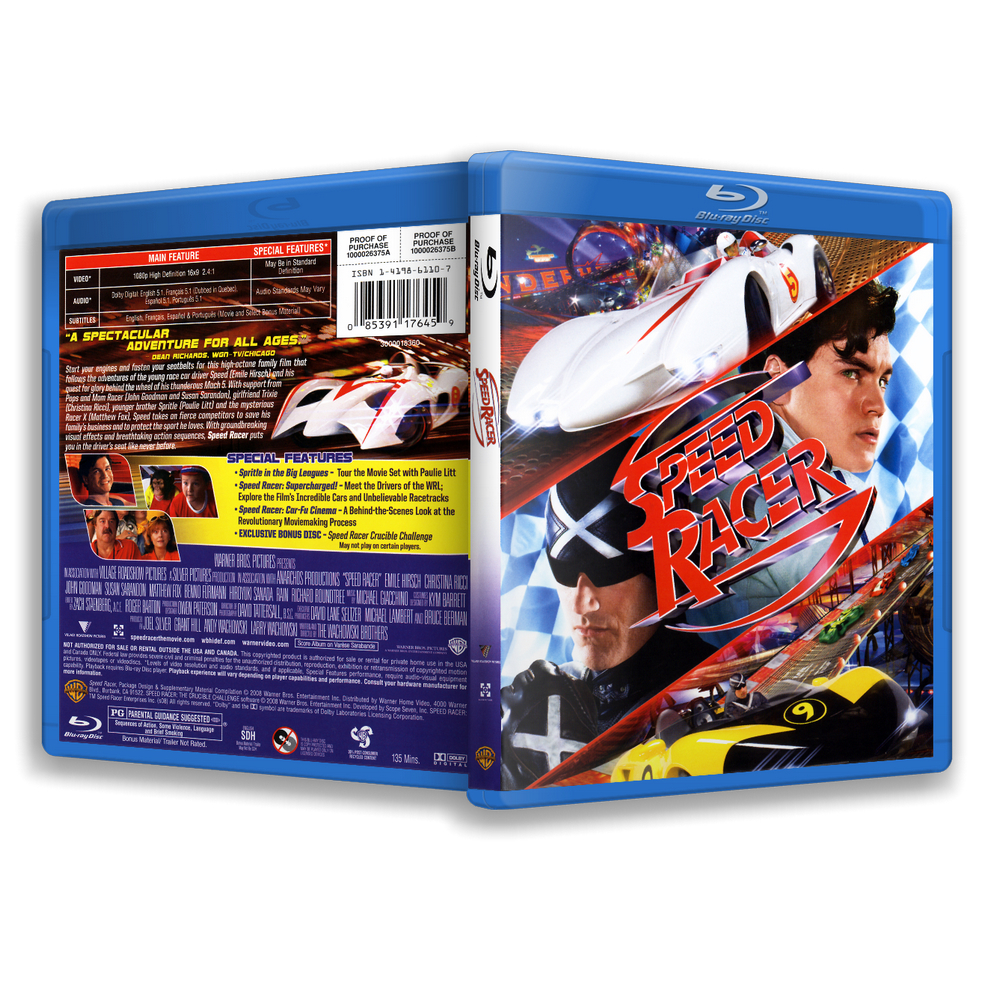 Speed Racer O Filme Bluray | Shopee Brasil