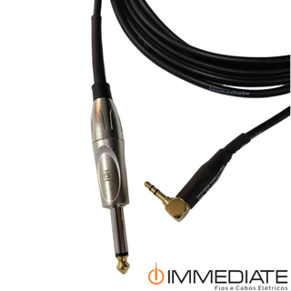 Cabo P2XP10 para Ligar Celular ou Notebook na Mesa de Som 3 Metros