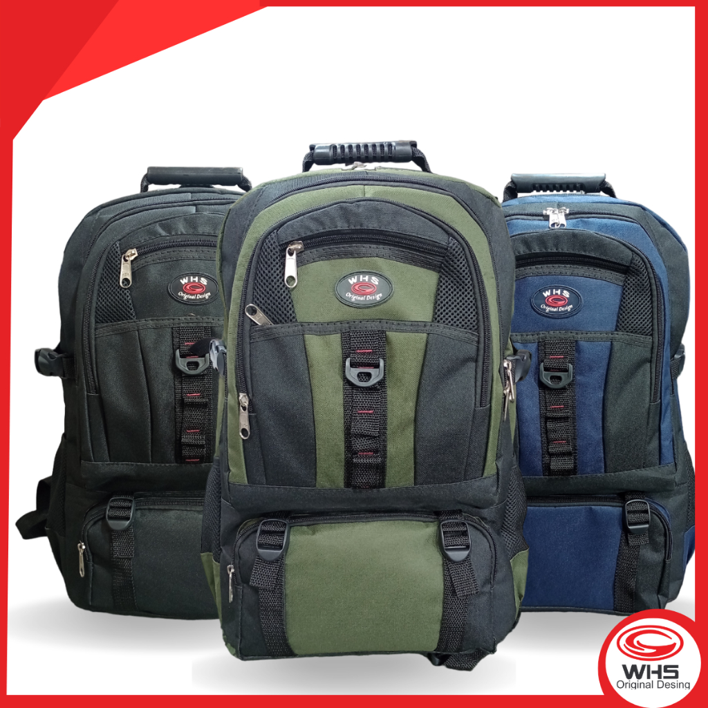 Mochila Camping Masculina WHS Trilhas 50 L