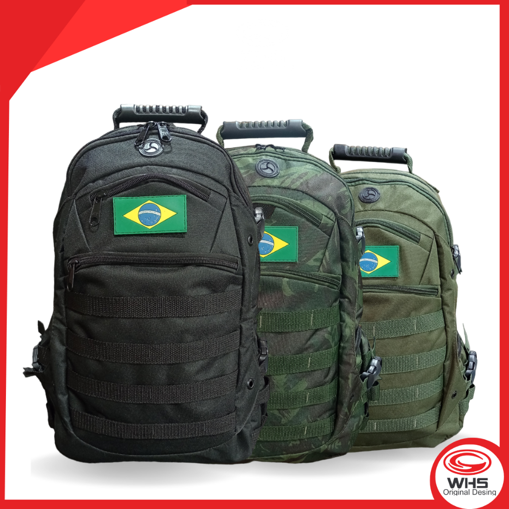 Mochila Tática Militar Masculina 30 L | Resistente