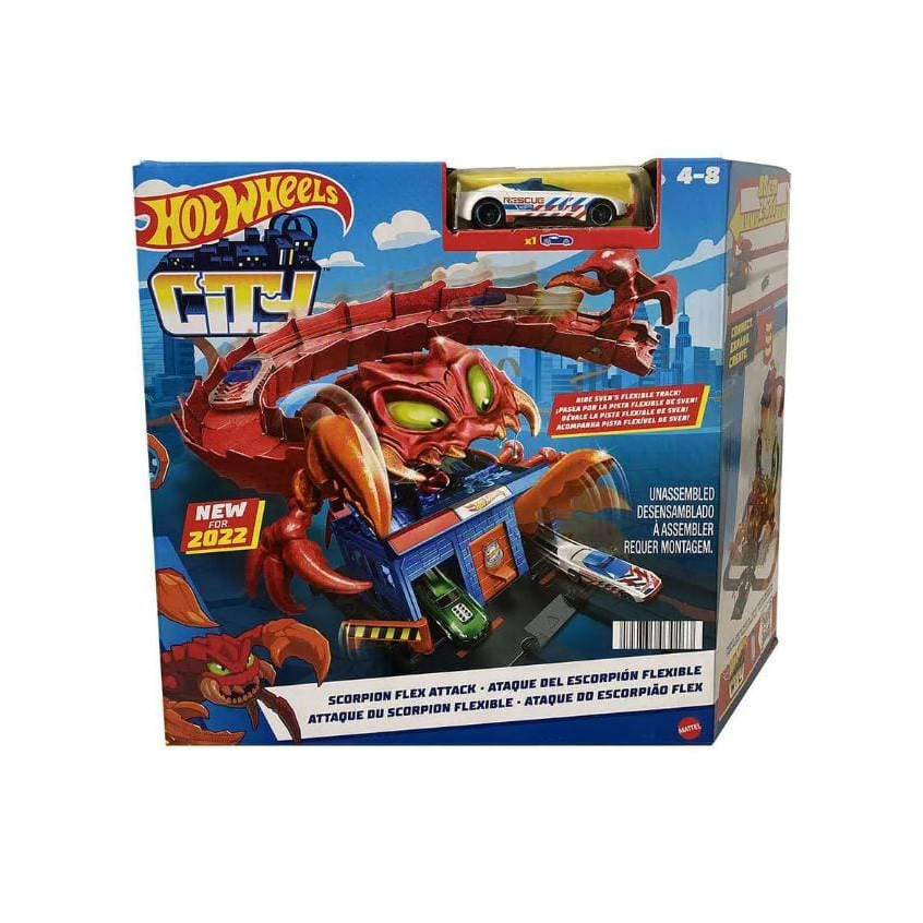 Hot Wheels City - Robô Tubarão Mattel - Bazar André