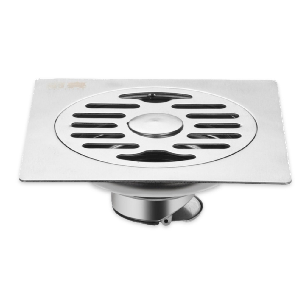 Ralo Inox Grelha Quadrado 15x15cm 2MM Espessura Drenagem Anti Inseto ...