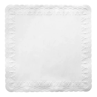 100 unidades de Guardanapo Papel Luxo - barrado relevo 20x20cm - Jantar