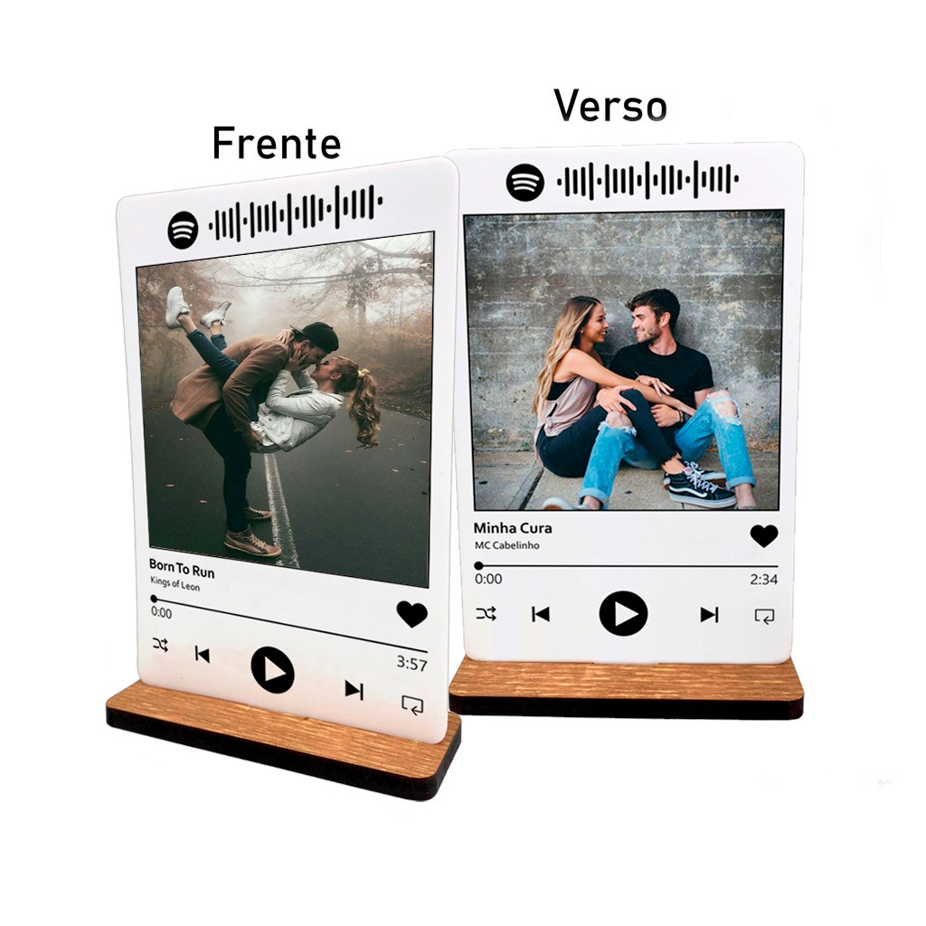 Placa Spotify Personalizable –