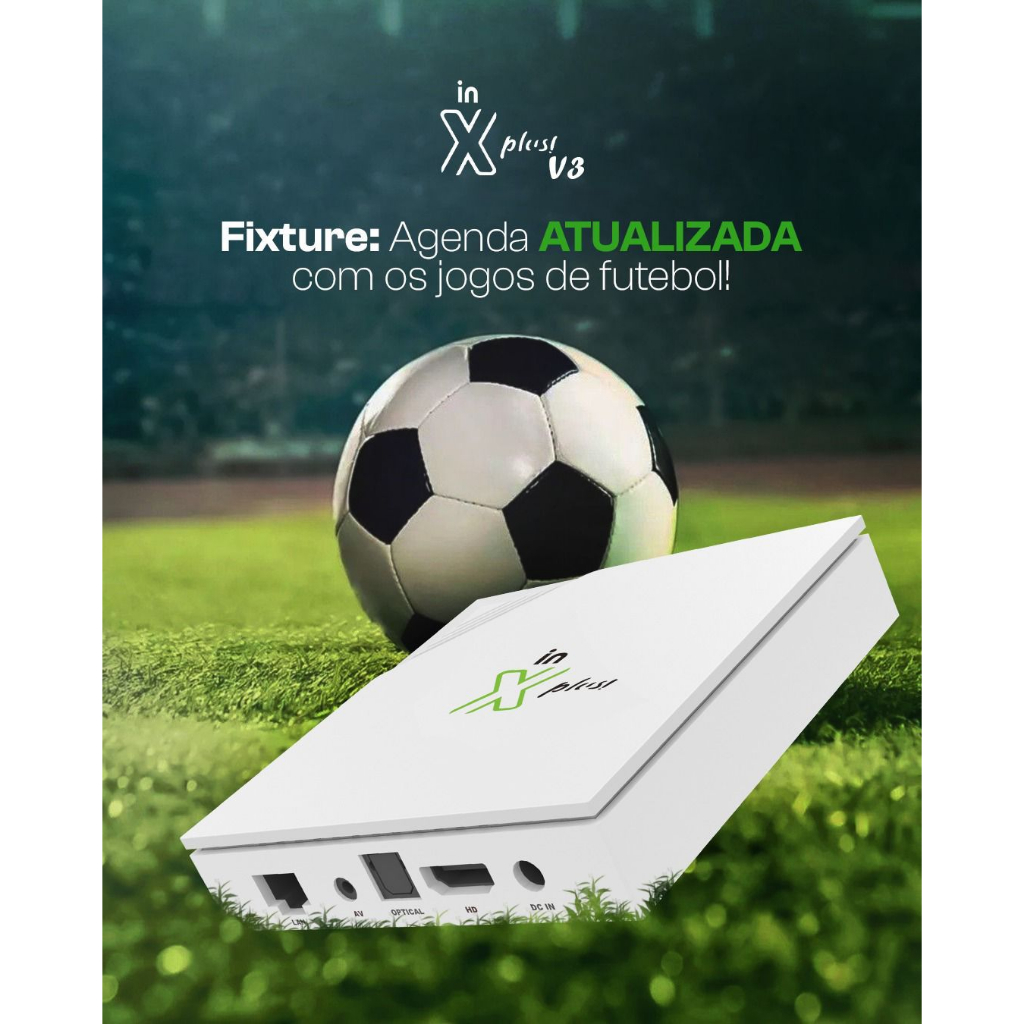 Kit 2 caixas xplus v3 novo e desbloqueado 4k | Shopee Brasil