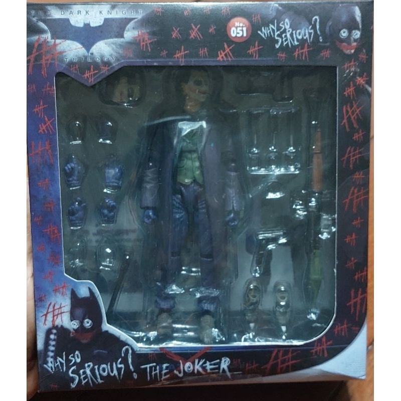 Boneca Arlequina Harley Quinn Action Figure Mafex Joker