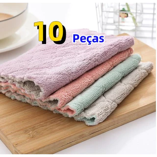 Pano De Limpeza Microfibra Para Forte Absorção De Água Toalha De Limpeza Doméstica
